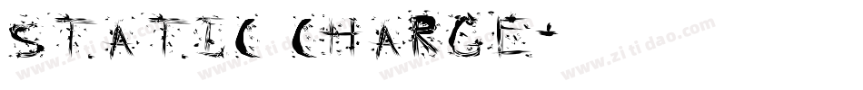 Static Charge字体转换